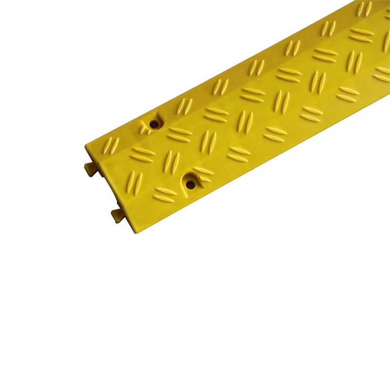 25*14MM Maat 1 Kanaals Ondergrondse Vloer Bescherming Rubber Kabel Protector Cover