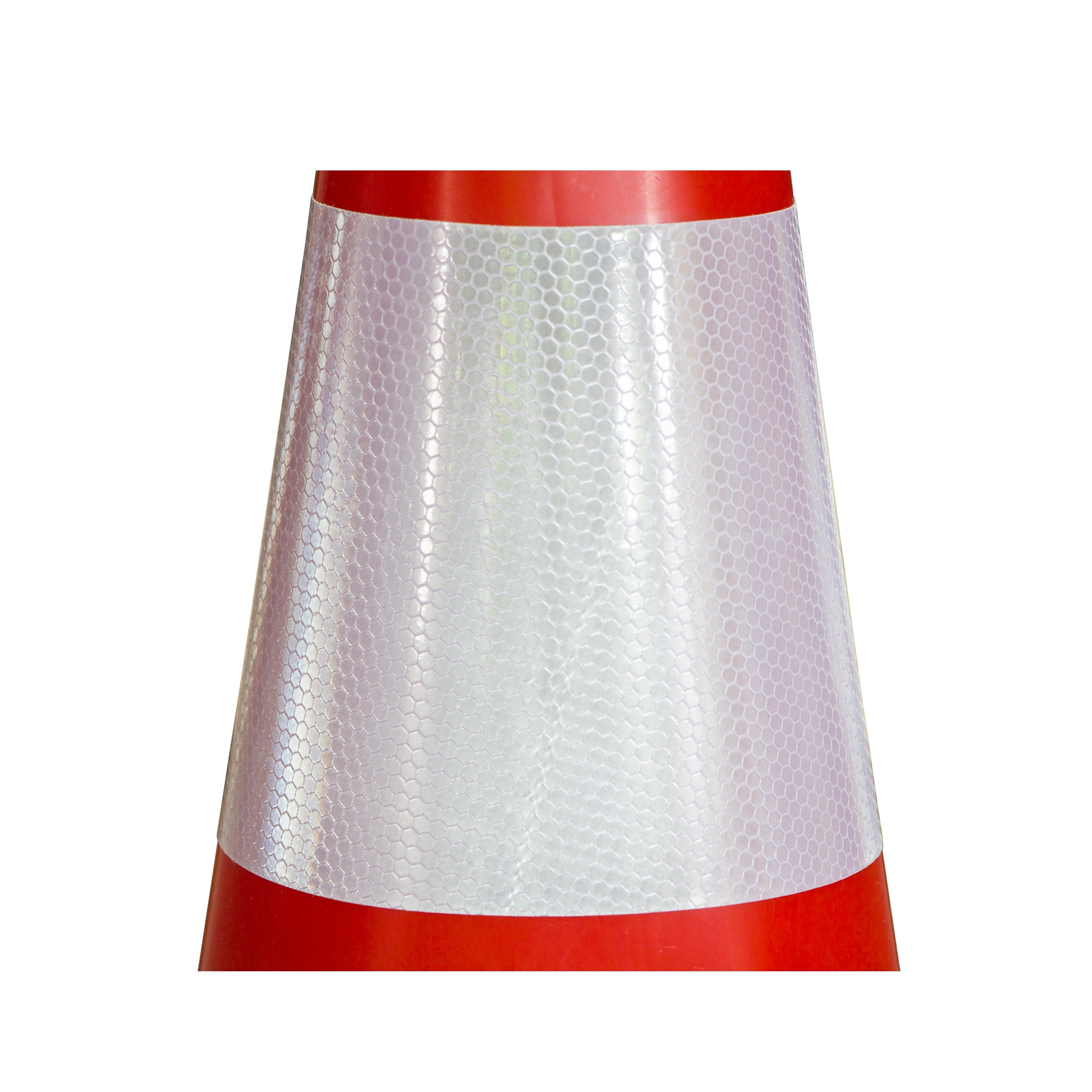 Rijbaanveiligheid 720MM Nieuwe TPE-reflecterende tape voor wegverkeerskegels