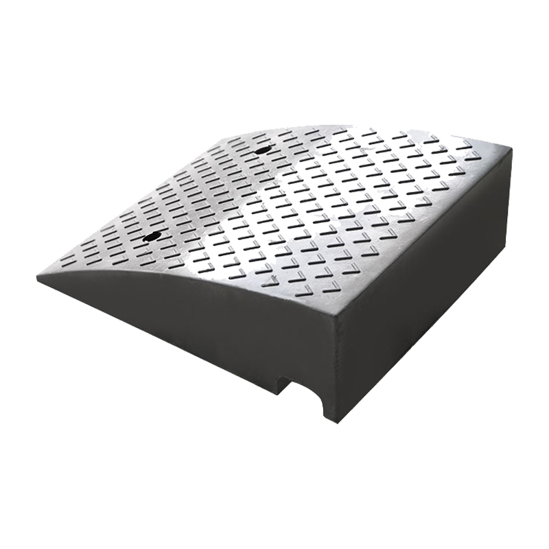 Parkeerwielstopper Kunststof stoeprand 9F Rubber PVC voertuigrolstoel Kunststof stoeprand